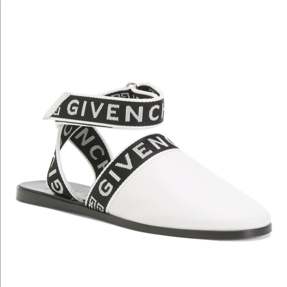 Givenchy Logo Wrap Flats